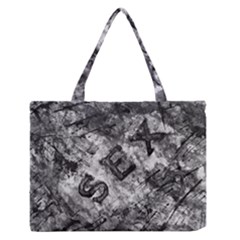 Sex Painting Word Letters Zipper Medium Tote Bag by Dutashop