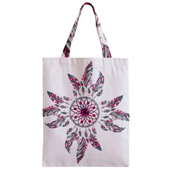 Boho Love Zipper Classic Tote Bag by designsbymallika