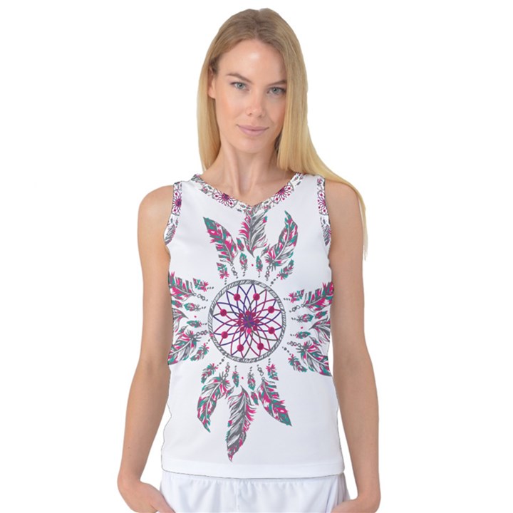 Boho Love Women s Basketball Tank Top