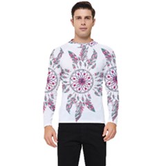 Boho Love Men s Long Sleeve Rash Guard by designsbymallika