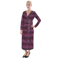 Gc (90) Velvet Maxi Wrap Dress by GiancarloCesari