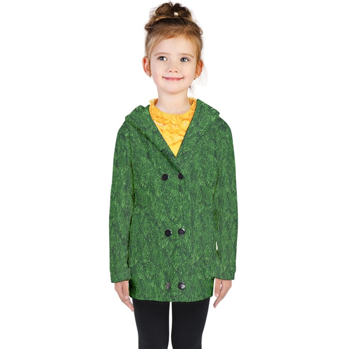 Gc (75) Kids  Double Breasted Button Coat