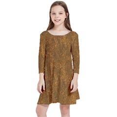 Gc (74) Kids  Quarter Sleeve Skater Dress