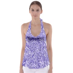 Gc (50) Babydoll Tankini Top by GiancarloCesari