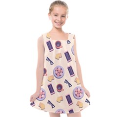 Breakfast Love Breakfast Love Kids  Cross Back Dress by designsbymallika