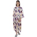 Breakfast Love Breakfast Love Maxi Satin Kimono View1