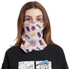 Breakfast Love Breakfast Love Face Covering Bandana (two Sides)