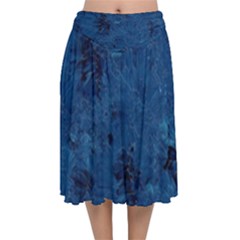 Gc (39) Velvet Flared Midi Skirt