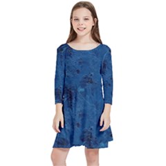 Gc (38) Kids  Quarter Sleeve Skater Dress by GiancarloCesari