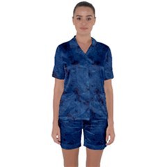 Gc (23) Satin Short Sleeve Pajamas Set by GiancarloCesari