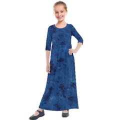 Gc (30) Kids  Quarter Sleeve Maxi Dress by GiancarloCesari