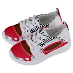 Hello Winter Kids  Lightweight Sports Shoes by designsbymallika