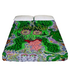 Supersonicfrog Fitted Sheet (california King Size) by chellerayartisans