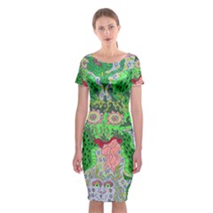 Supersonicfrog Classic Short Sleeve Midi Dress