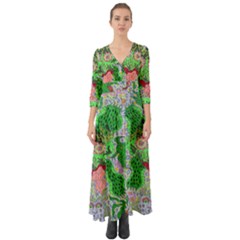 Supersonicfrog Button Up Boho Maxi Dress by chellerayartisans