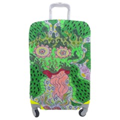 Supersonicfrog Luggage Cover (medium) by chellerayartisans