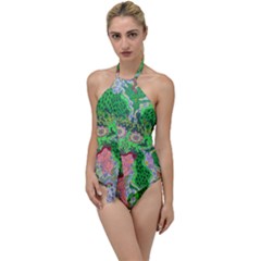 Supersonicfrog Go With The Flow One Piece Swimsuit by chellerayartisans