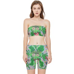 Supersonicfrog Stretch Shorts And Tube Top Set