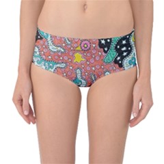 Supersonic Spaceopus Mid-waist Bikini Bottoms