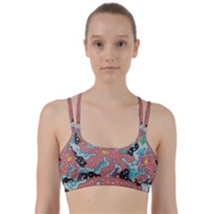 Supersonic Spaceopus Line Them Up Sports Bra by chellerayartisans