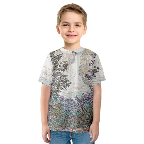 Natura Eternal - By Larenard Kids  Sport Mesh Tee by LaRenard