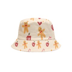 Ginger Bread And Coffee Love Inside Out Bucket Hat (kids)