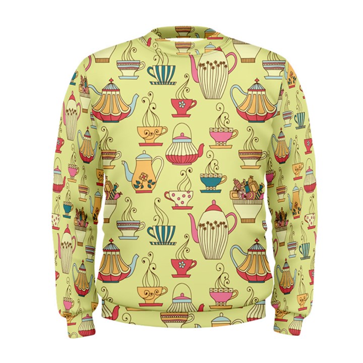 Etnic Cups Pattern Men s Sweatshirt