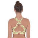 Etnic Cups Pattern Cross Back Sports Bra View2