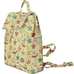 Etnic Cups Pattern Buckle Everyday Backpack by designsbymallika