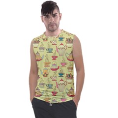 Etnic Cups Pattern Men s Regular Tank Top