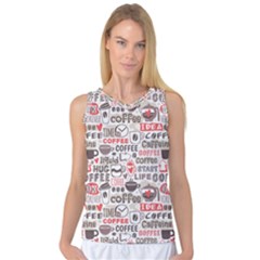 Coffee Love Women s Basketball Tank Top by designsbymallika