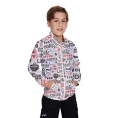 Coffee Love Kids  Windbreaker by designsbymallika