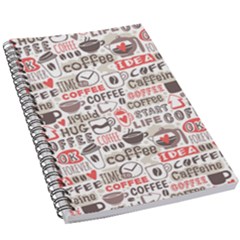 Coffee Love 5 5  X 8 5  Notebook by designsbymallika