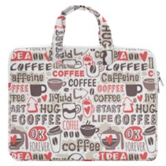 Coffee Love Double Pocket Laptop Bag