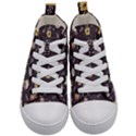 Winter Love Kids  Mid-Top Canvas Sneakers View1