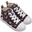 Winter Love Kids  Mid-Top Canvas Sneakers View3