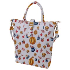 Muffins Love Muffins Love Buckle Top Tote Bag by designsbymallika