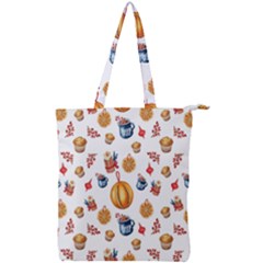 Muffins Love Muffins Love Double Zip Up Tote Bag by designsbymallika