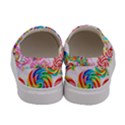 Candy print Women s Canvas Slip Ons View4