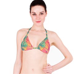 Alcohol Ink Bikini Top