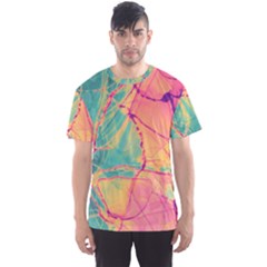 Alcohol Ink Men s Sport Mesh Tee