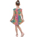 Alcohol ink Kids  Cap Sleeve Dress View2