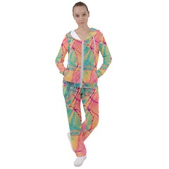 Alcohol Ink Women s Tracksuit by Dazzleway