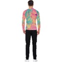 Alcohol ink Men s Long Sleeve Rash Guard View2