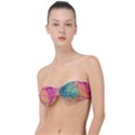 Alcohol ink Classic Bandeau Bikini Top  View1