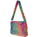 Alcohol ink Full Print Messenger Bag (L) View2