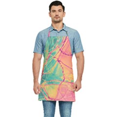 Alcohol Ink Kitchen Apron