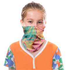 Alcohol Ink Face Covering Bandana (kids) by Dazzleway