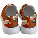 Cute Merry Christmas And Happy New Seamless Pattern With Cars Carrying Christmas Trees Women s Lightweight Slip Ons View4