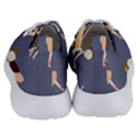 Cute  Pattern With  Dancing Ballerinas On The Blue Background Women s Lightweight Sports Shoes View4